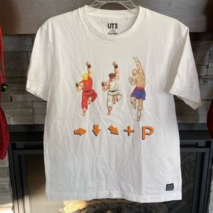 Uniqlo x Capcom street figter shirt